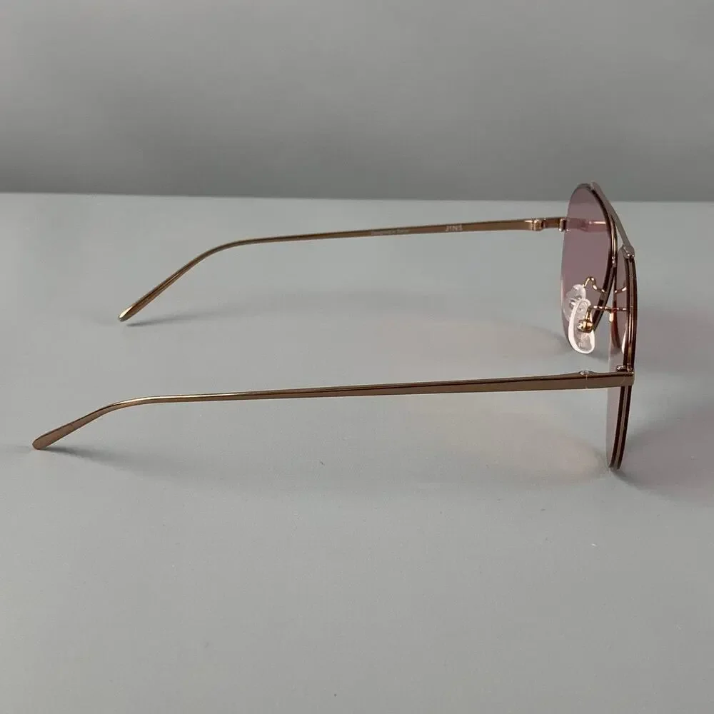 JINS Gold Rose Metal Sunglasses